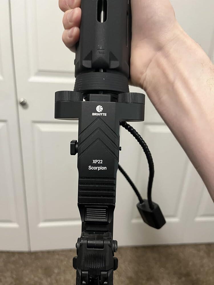 Brinyte XP22MK3 Scorpion:Low-Profile Weapon Light & Green Laser Combo