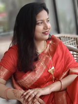 Bindu - Golden Drop Necklace Set