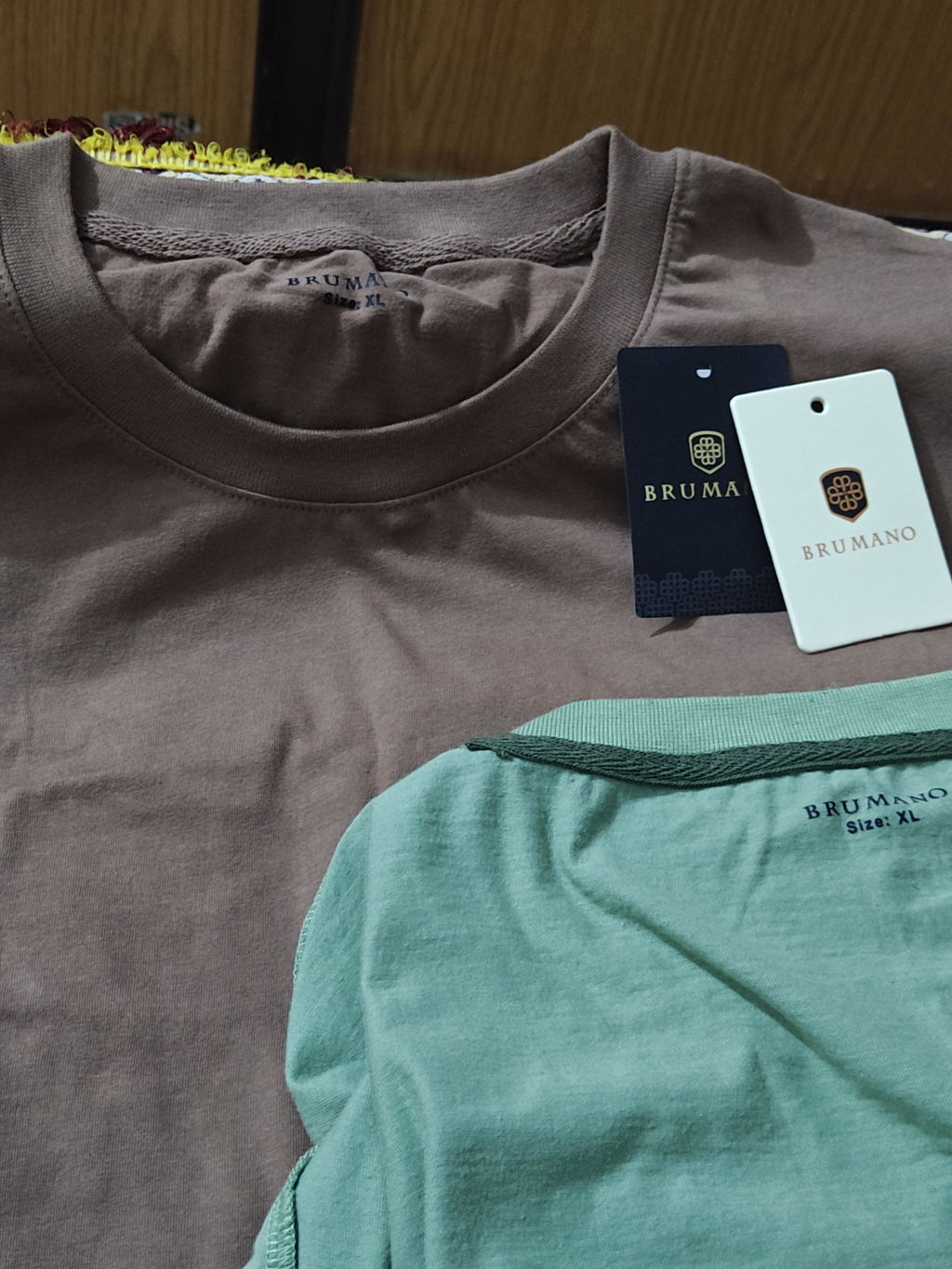 Brown 100% Cotton Basic Tee