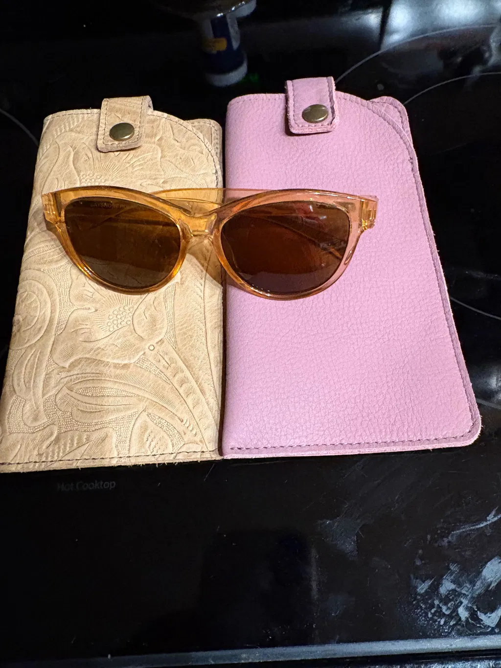 Allison Leather Eyeglass Case