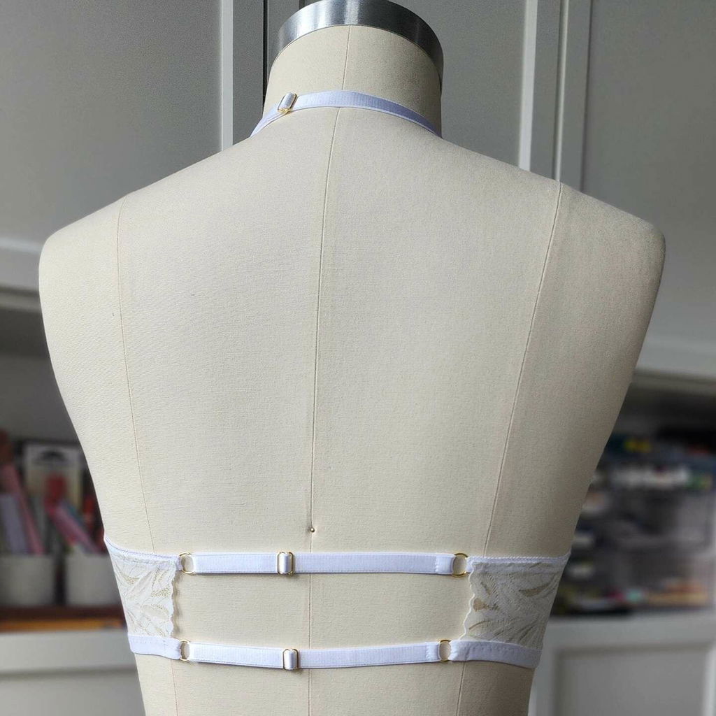 "Halter Bralette" Bra Sewing Pattern – Adjustable and Beginner-Friendly