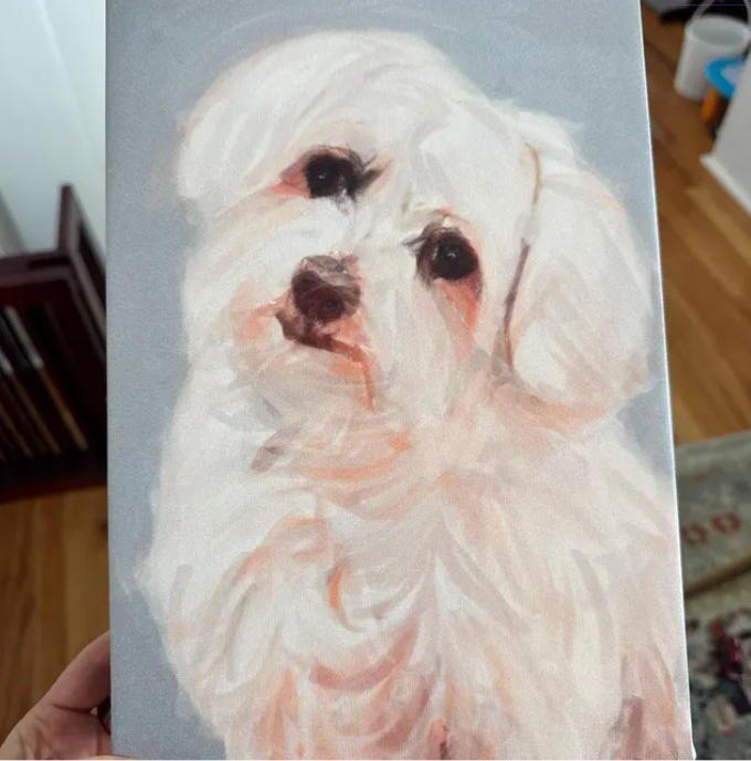 Custom Oil Painting Portraits from Your Photos - Family & Pets