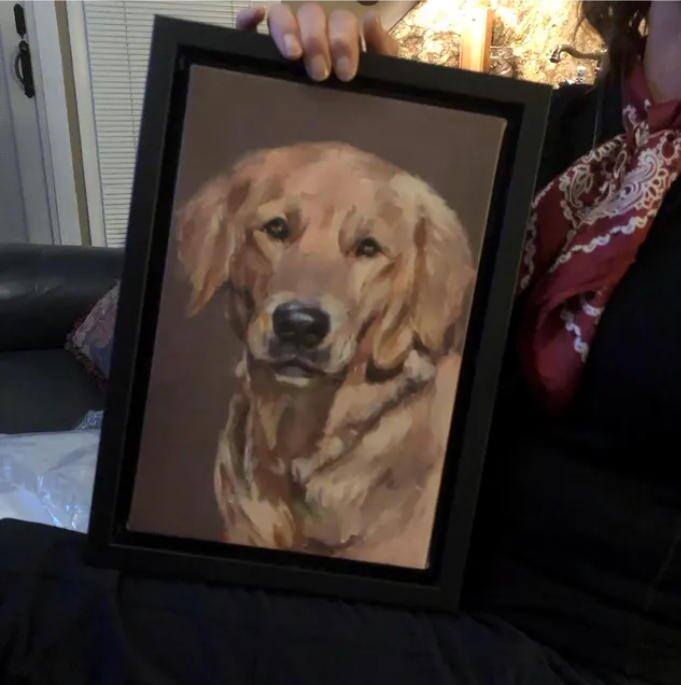 Custom Oil Painting Portraits from Your Photos - Family & Pets