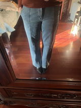 JEANS HIGH WAIST STRAIGHT LEG CLARO