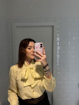 CAMISA LAZO VICHY AMARILLA