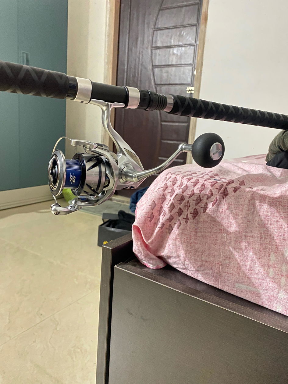 10'6 shimano convergence salmon rod Spinning girlfriend Convergence rods cover the Shimano Syncopate SC1000FG Spinning Weight:5/6