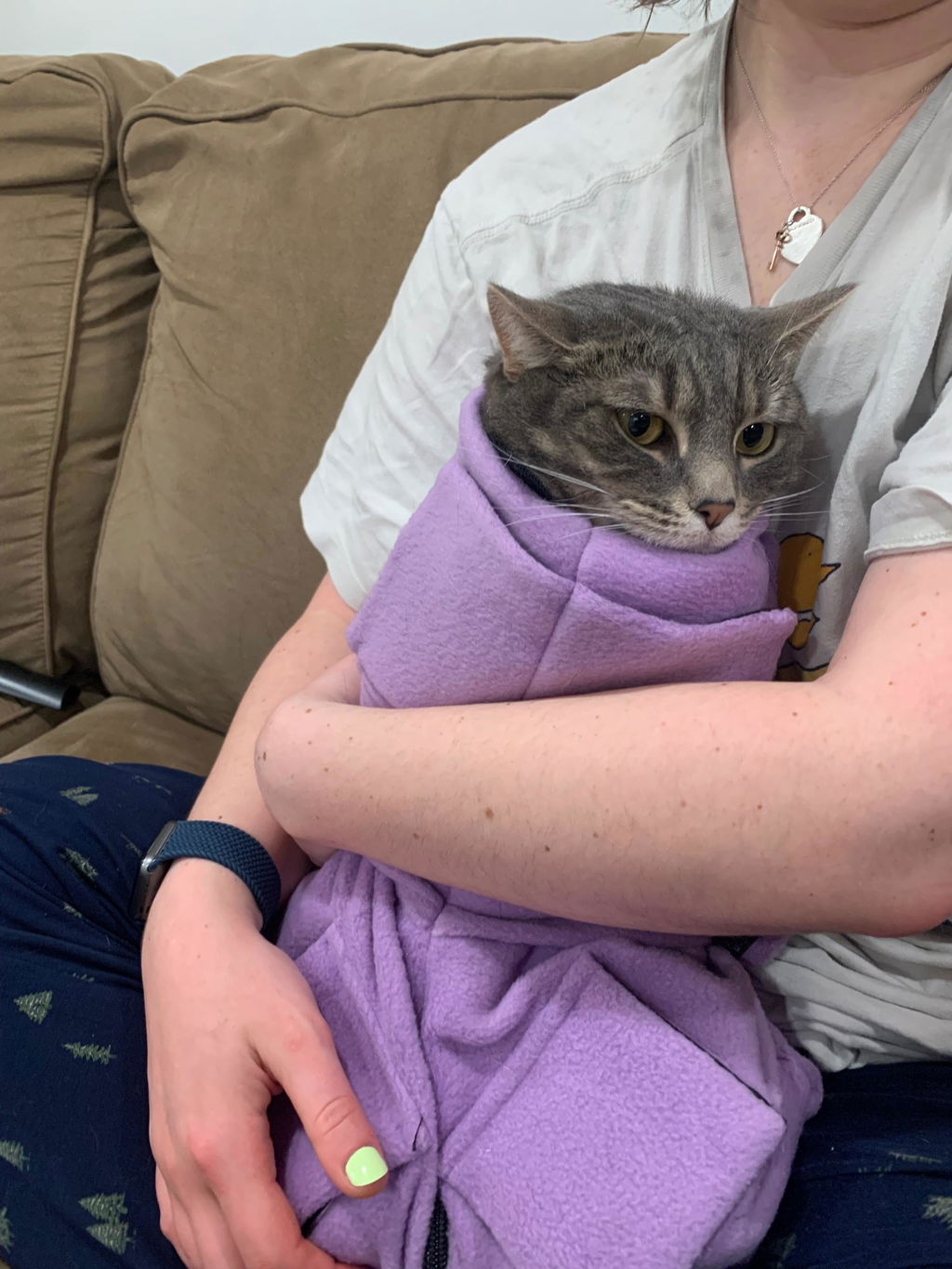 Calm & Cozy Cat Wrap Pro Medium