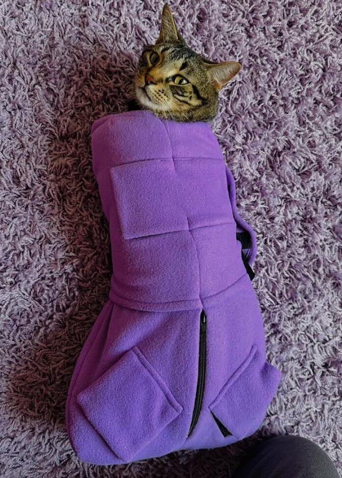Calm & Cozy Cat Wrap Medium - CA