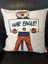 Auburn War Eagles Pillow Cover