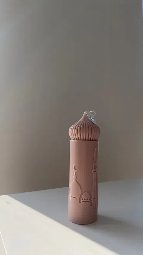 Islamic Ramadan Decor Silicone Candle Mold