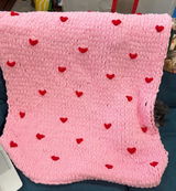 Alize Puffy Blanket Kit, 21 Skeins, 82 Colors, Chenille Yarn,  3.52 oz /  9.8 yards