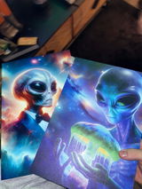 Mystical Cosmic Discovery - Metal Poster