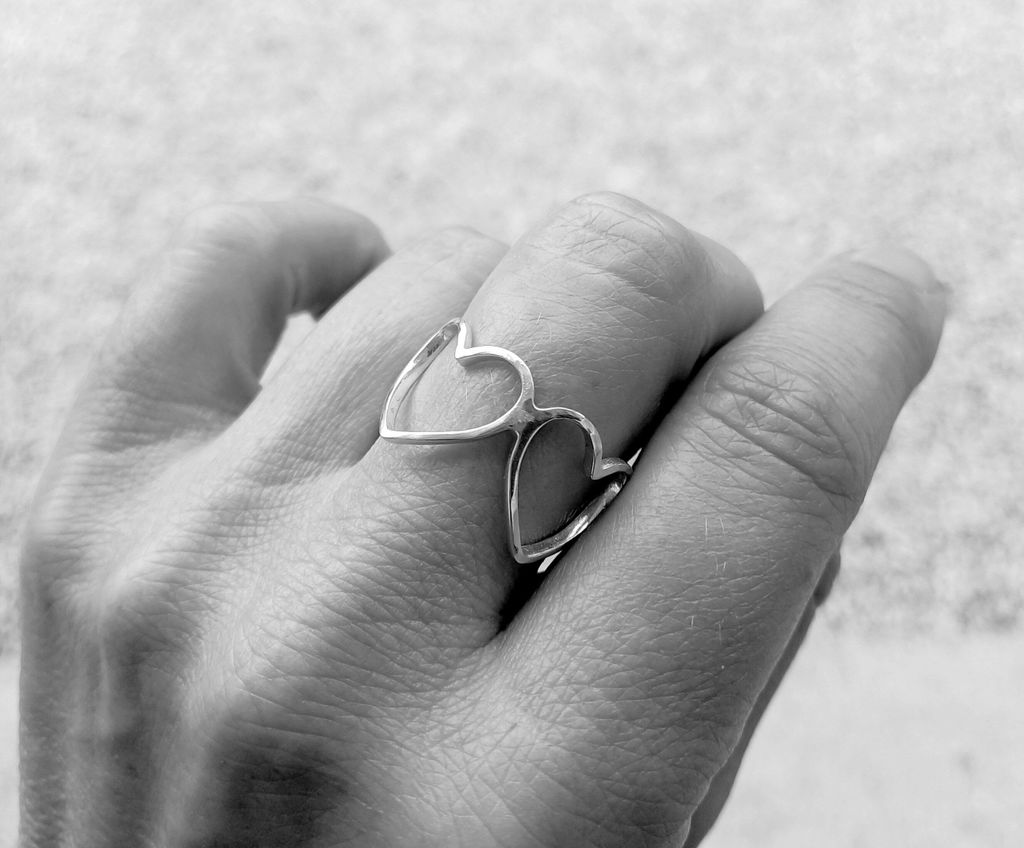 ENDLESS Herz Ring - Silberring & Goldring mit Herzen
