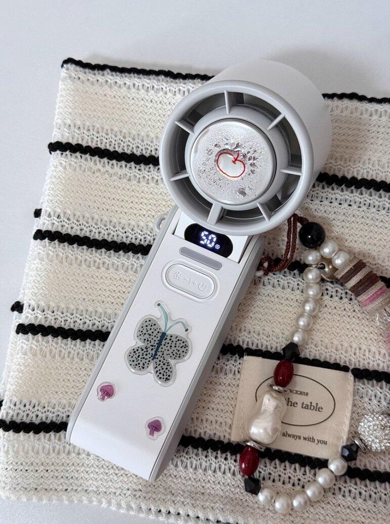 Foldable Turbo Fan with Ice Compress