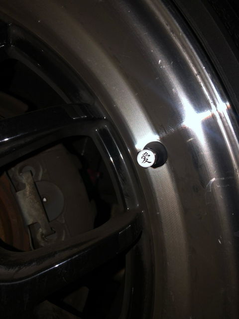 LOVE Valve Caps