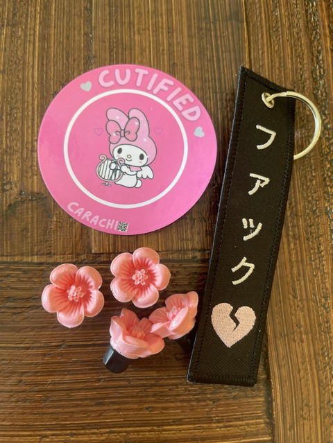 Cherry Blossoms Valve Caps