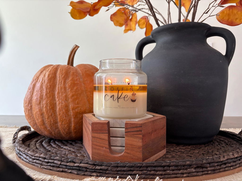 2 Wick Coffin Cake Soy Wax Candle