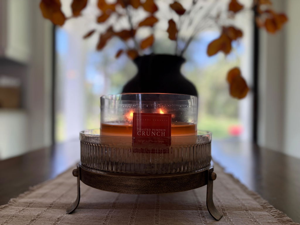2 Wick Toasted Pumpkin Crunch Soy Wax Candle