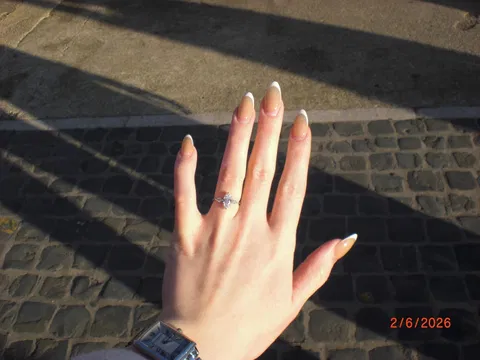 3 Stone Engagement Ring With Marquise And Kite Cut