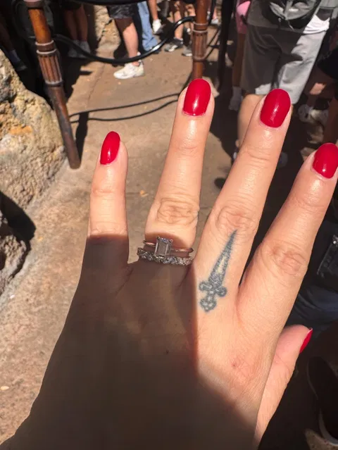 Half Eternity Style Marquise And Round Wedding Band