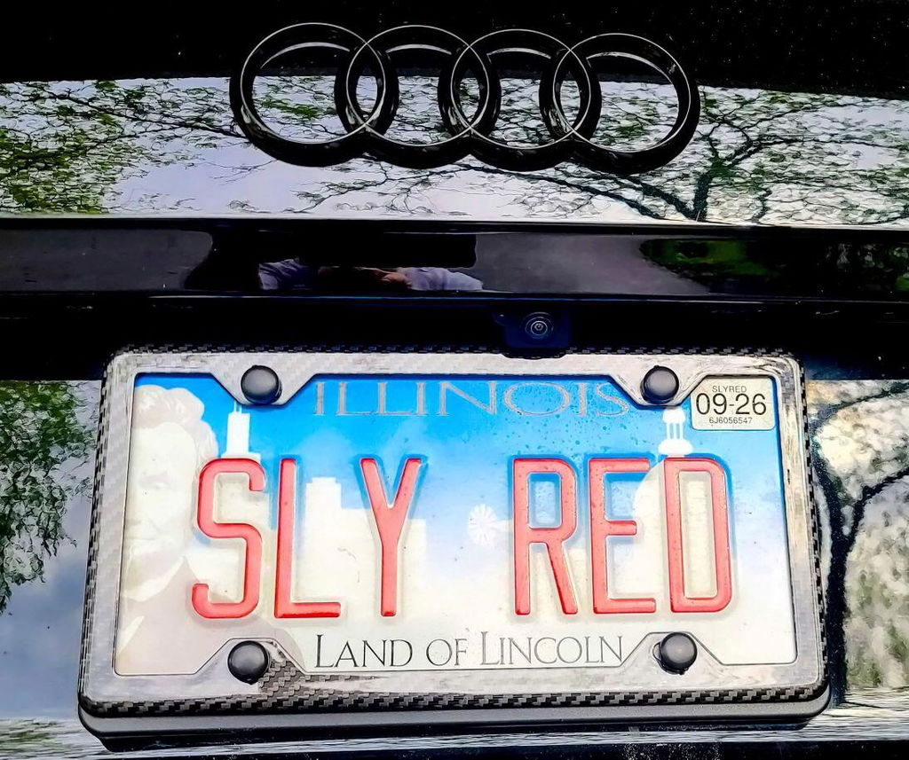 CarbonFG 2-Hole License Plate Frame Hardware Kit - Blackout Edition