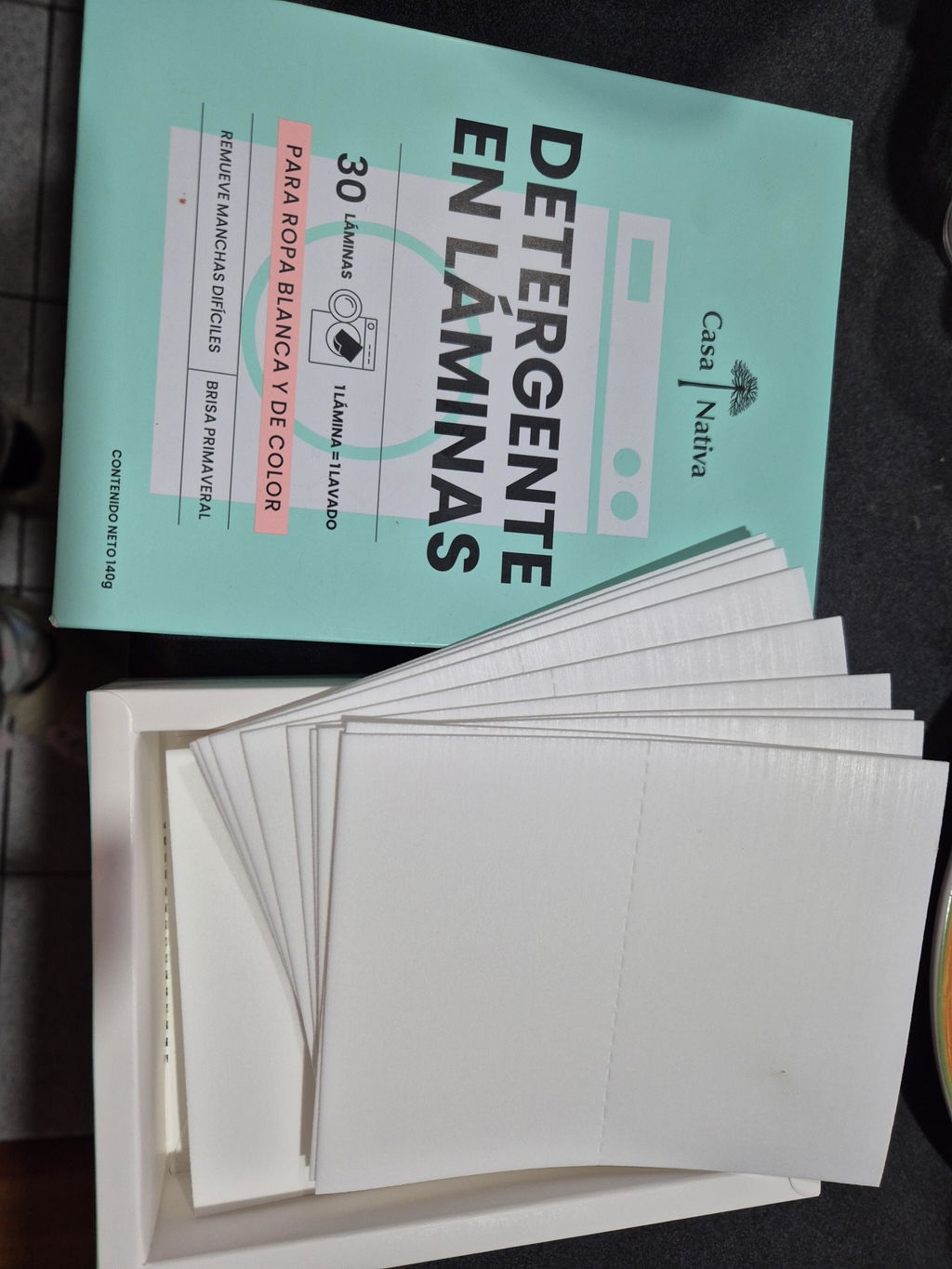 Detergente en Láminas Brisa Primaveral