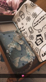 Starry Blue Wings Chain Case