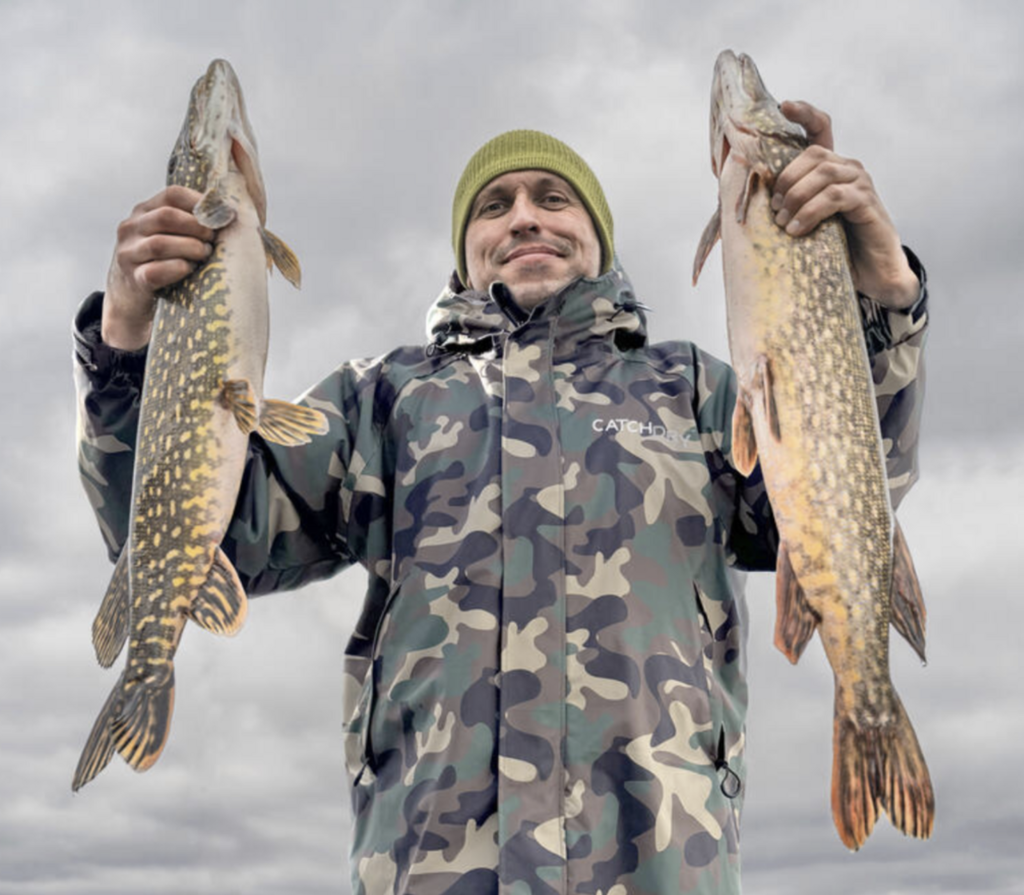 Catchdry Pro Coat - Fleece Lined Waterproof Fishing Coat