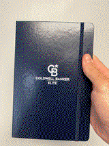 CBE Monogram Logo Hardcover bound notebook