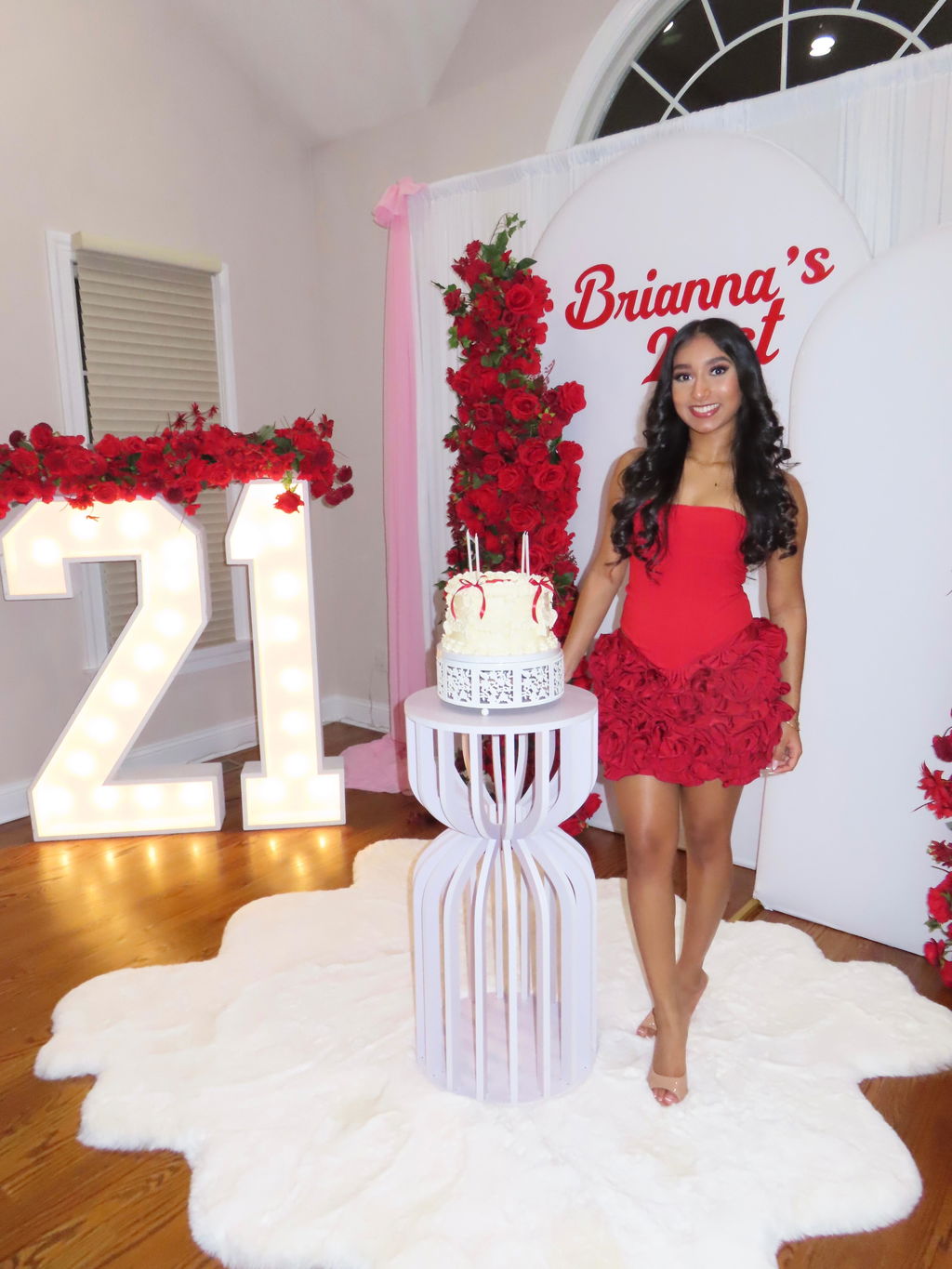 SCARLETTE Corset & Rose Mini Dress Set