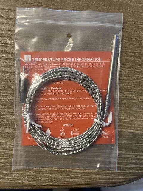 Flame Boss & EGG Genius High Temperature Pit Probe