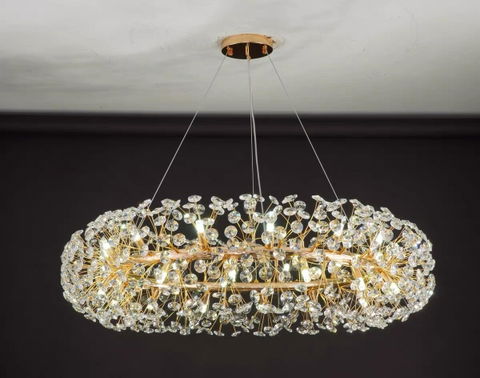 Gold Luxury Circular Chandelier