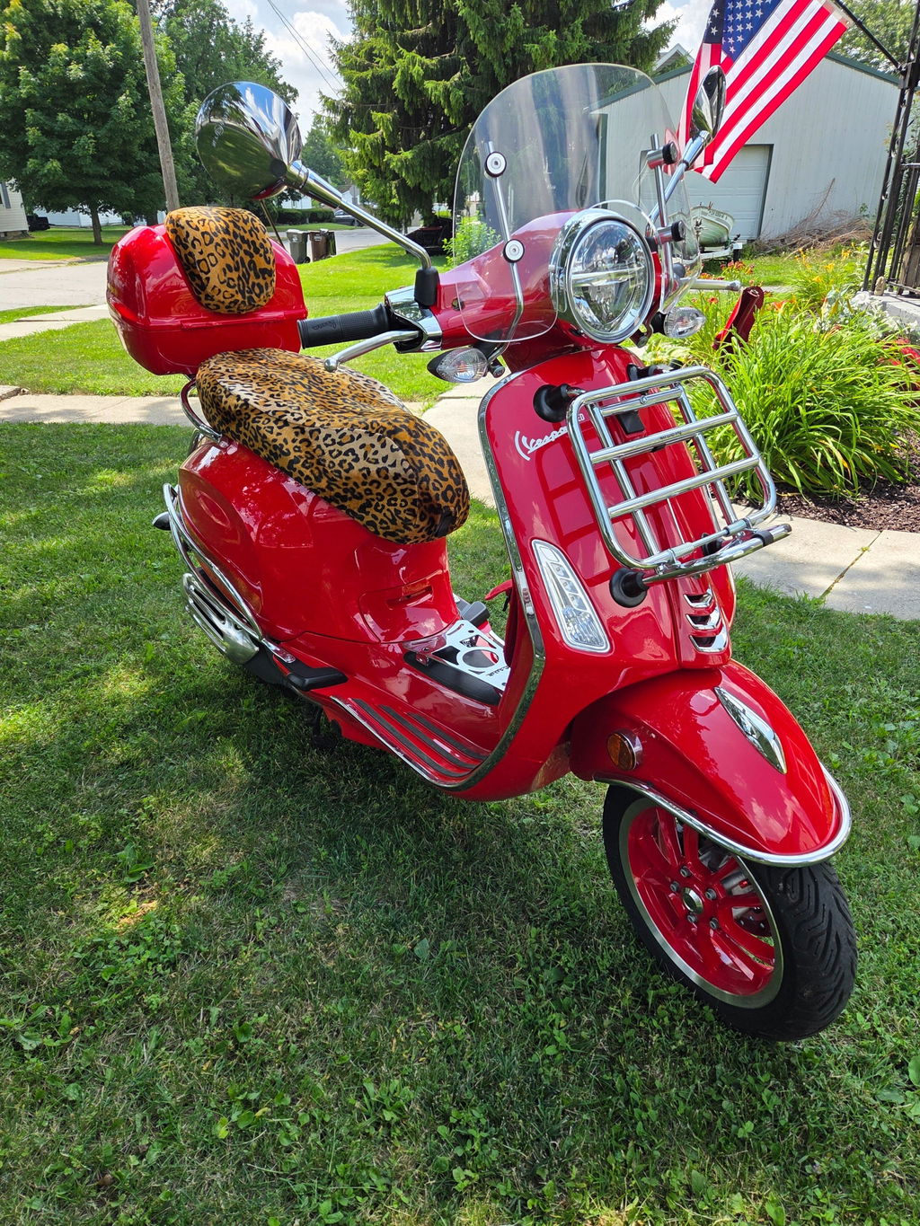 Sprint / Primavera Cheetah Zebra Leopard Fur Seat Cover - choose your fur!