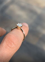 Anillo con diamante de laboratorio 1 ct
