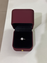 Anillo con diamante natural 1.20 ct