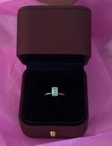 Anillo con diamante de laboratorio 1 ct