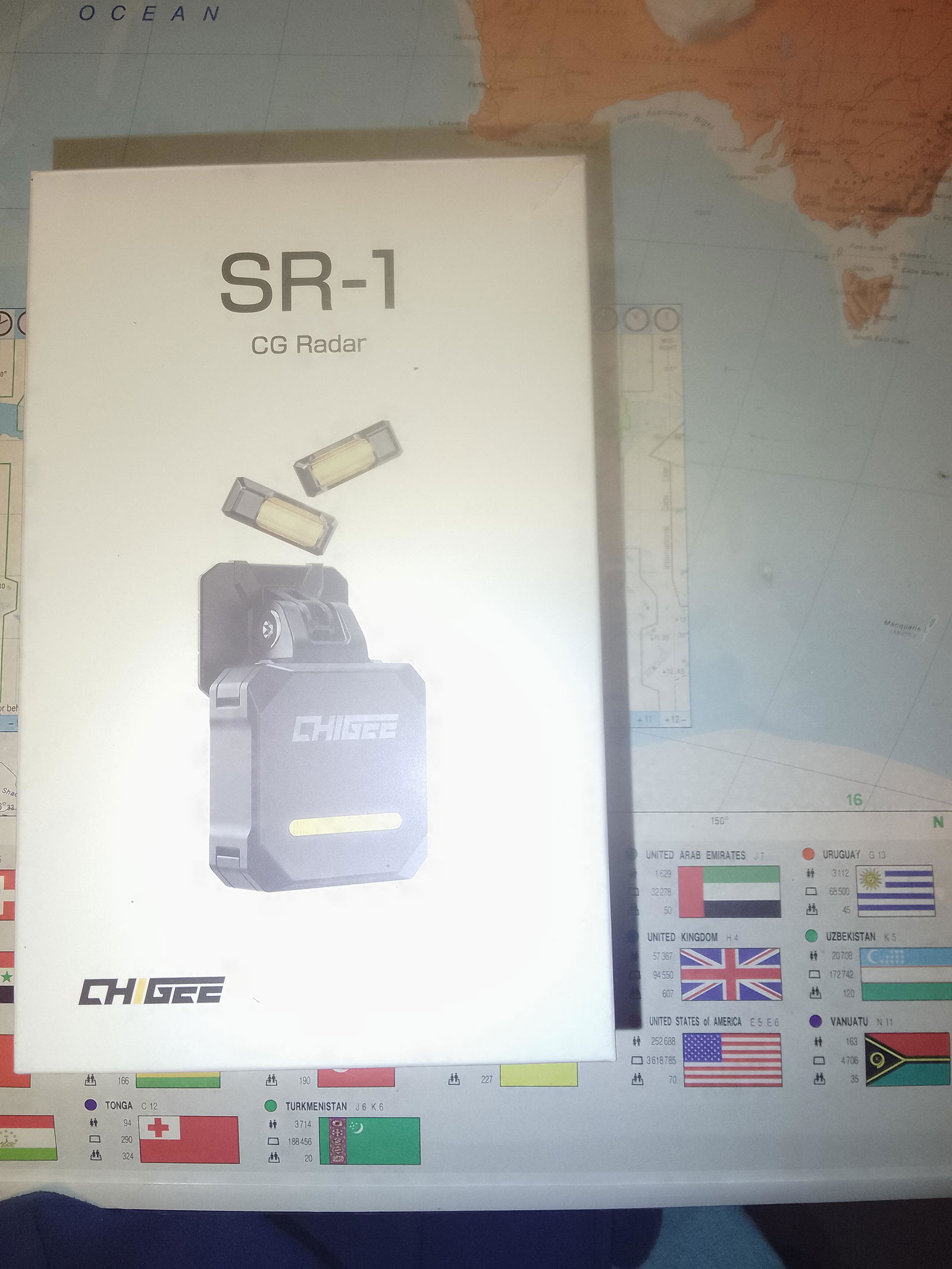 CHIGEE External Tire Pressure Sensors for Motorcycles