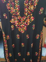 Maysa Soft Rayon Chikankari Kurti - Multi Colour