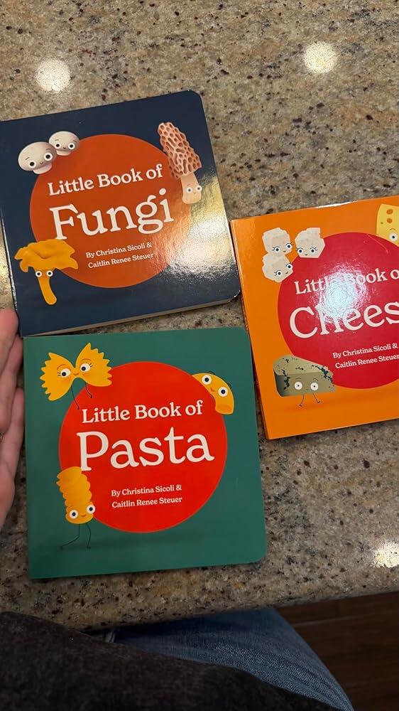 Little Books Tasty Collection | 3 Culinary Board Books – Chunky Deli