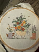 The Gardening Bee Embroidery Kit