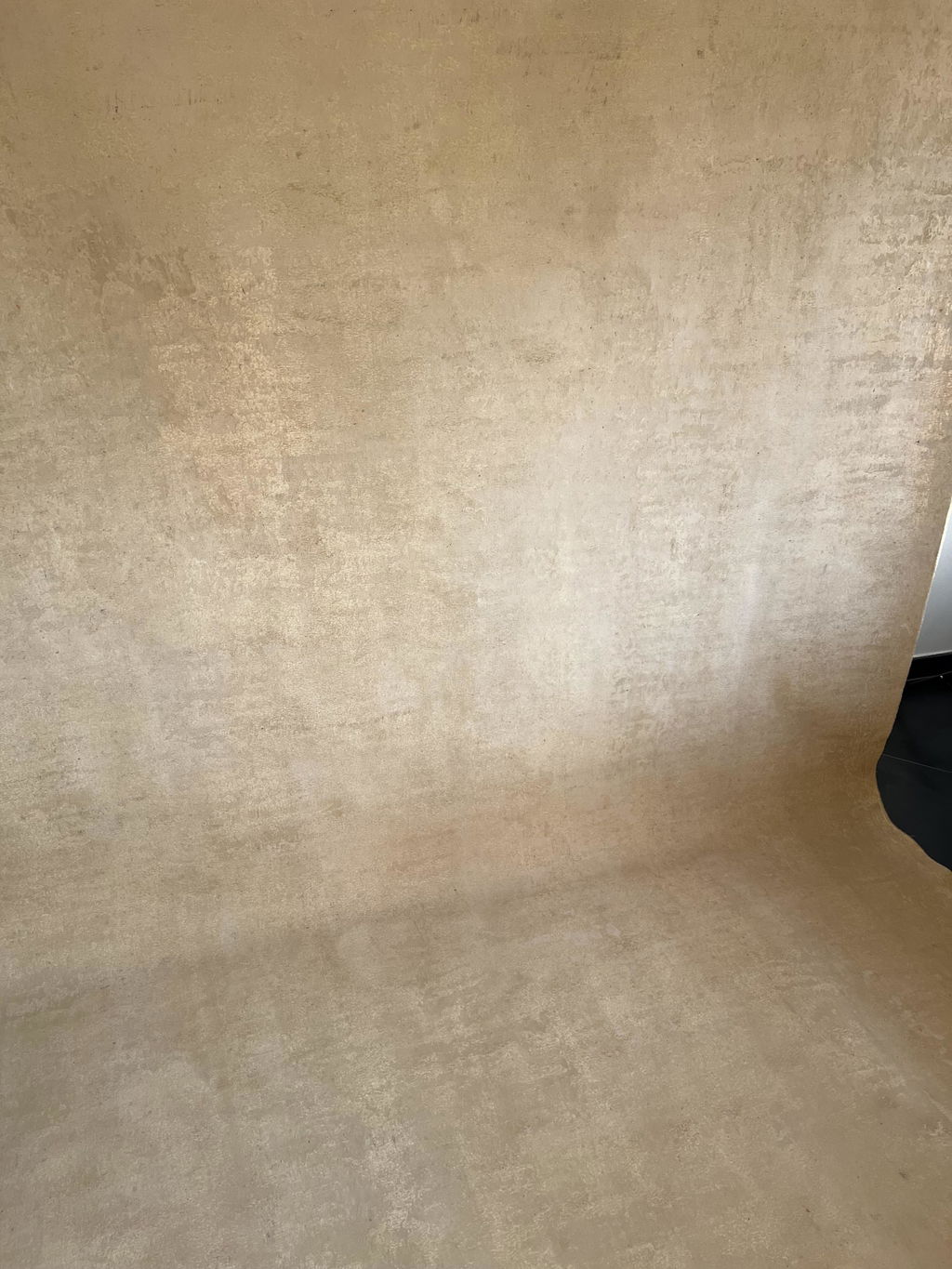 Clotstudio Beige Brown Textured Hand Painted Canvas Backdrop #clot536