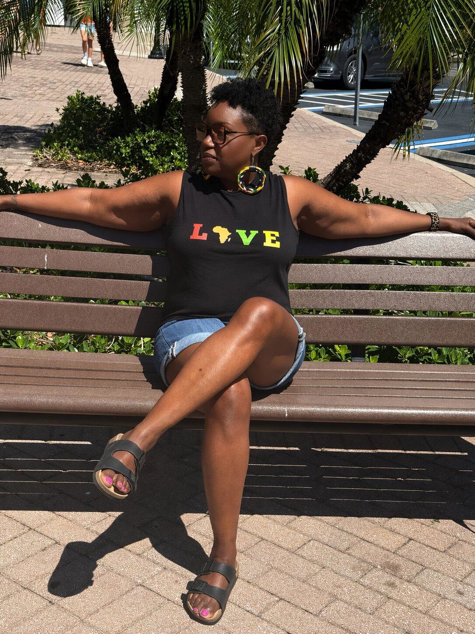 Women's White Crop Top Juneteenth Unisex Long Sleeve T-Shirt