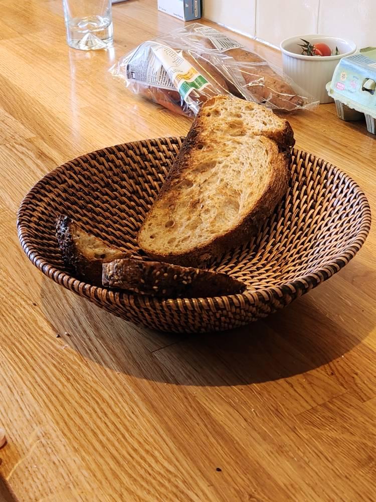 Bread wicker baskets - Dark Brown