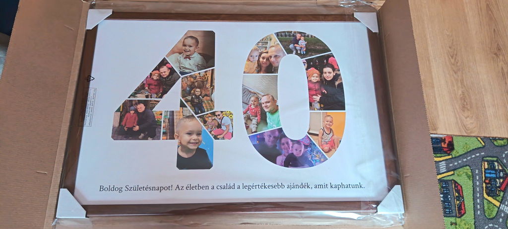 Negyvenes Születésnap Fotókollázs (40-49)