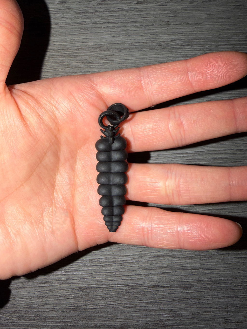 Rattlesnake Tail Pendant