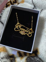 Detachable Hk Name Necklace Style No.2