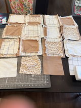 Camelot Fabrics ~ NEUTRAL RAINBOWS ~ FLANNEL ~ White, Beige, Taupe, and Brown ~ Sold by the 1/2 Yard