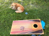 Retro Wood Cornhole Boards - Professional Tournament Series