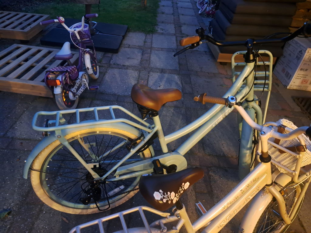Transporter Meisjesfiets 24 inch - 7 Versnellingen - Groen