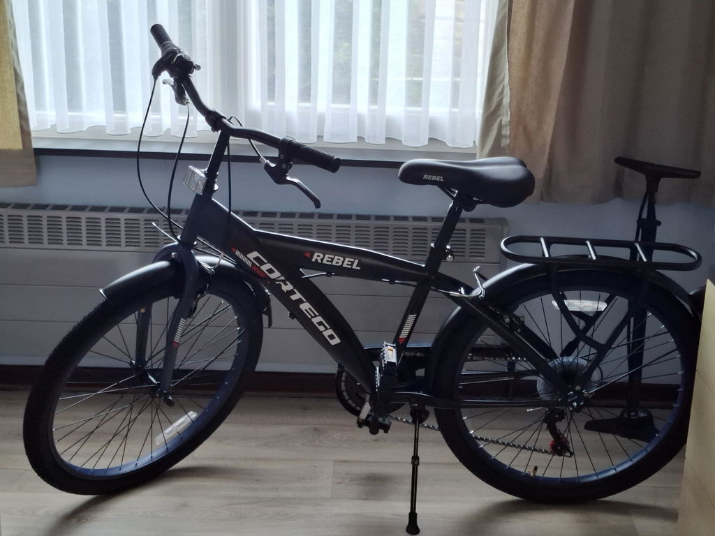 Rebel Jongensfiets 24 Inch Blauw - 6 Versnellingen
